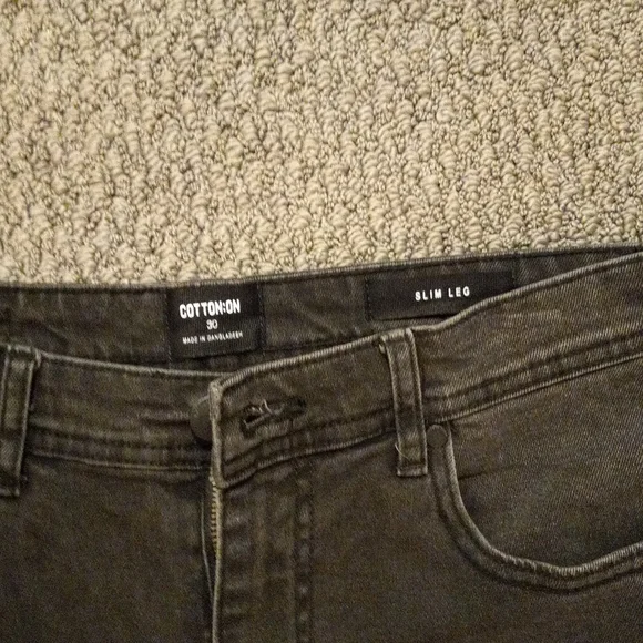 NWT Cotton On sz 30 men's jeans - Picture 3 of 5